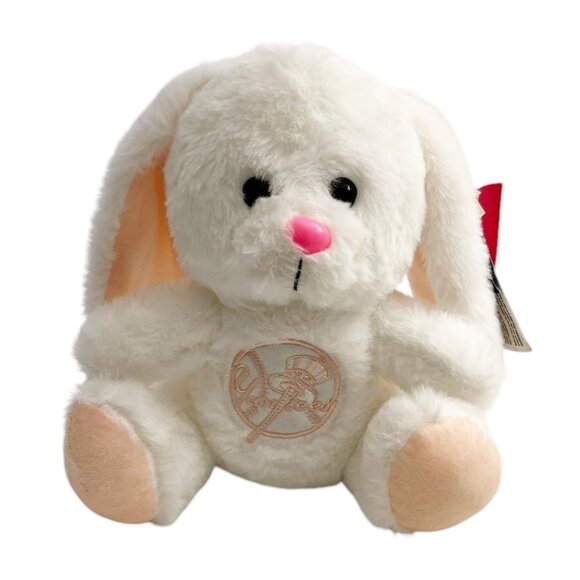 New York Yankees Logo Rabbit Plush Stuffed Animal FOCO General Merchandise 9" - Picture 1 of 13